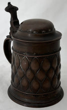 Secessionist Copper Plated Tankard, circa 1880 - 1900.