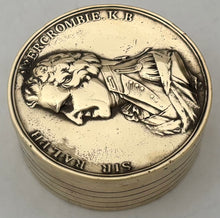 Lieutenant-General Sir Ralph Abercrombie KB Portrait Snuff Box.