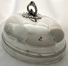 Georgian, George III, Old Sheffield Plate Meat Dome. Arms of Archibald. Matthew Boulton circa 1800 - 1820.