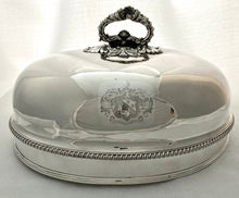 Georgian, George III, Old Sheffield Plate Meat Dome. Arms of Archibald. Matthew Boulton circa 1800 - 1820.