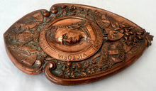 Queen Victoria Electrotype Copper Portrait Plaque, circa 1901.