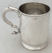 George I Silver Pint Mug. London 1722 Matthew Lofthouse. 10 troy ounces.
