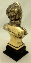 The Duke of Wellington 19th Century Brass Bust.