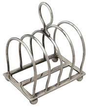Edwardian Scottish Silver Toast Rack. Edinburgh 1907 Hamilton & Inches. 3.1 troy ounces.