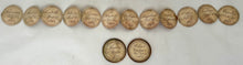 The Duke of Wellington, Victories in the Peninsula & Waterloo, Medal Box Roundels.
