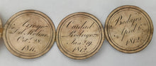 The Duke of Wellington, Victories in the Peninsula & Waterloo, Medal Box Roundels.