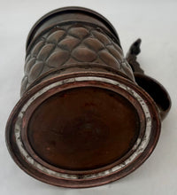 Secessionist Copper Plated Tankard, circa 1880 - 1900.