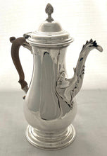 Georgian, George III, Silver Coffee Pot. London 1771 Francis Crump. 26 troy ounces.