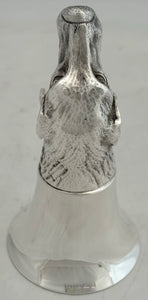 Finely Cast Hound Head Silver Plated Stirrup Cup.