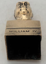 William IV Brass Bust. Published in 1831 by Samuel Parker, 12 Argyll Place, London.