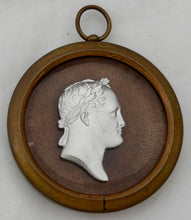 Emperor Alexander I of Russia Sulphide Portrait Profile Roundel, After Andrieu.