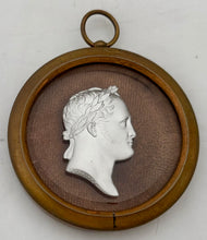 Emperor Alexander I of Russia Sulphide Portrait Profile Roundel, After Andrieu.