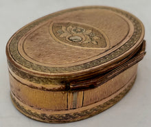 Louis XVI French Gilt Metal Snuff Box, circa 1790.