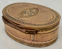 Louis XVI French Gilt Metal Snuff Box, circa 1790.