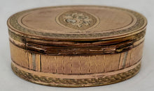 Louis XVI French Gilt Metal Snuff Box, circa 1790.