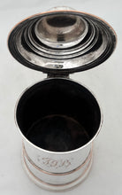 'God Bless Lord Nelson', George III Old Sheffield Plate Lidded Tankard.