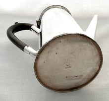 Edwardian Silver Plated Coffee Pot. Asprey & Co. circa 1905.