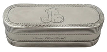 Louis XVI Silver Snuff Box. Paris 1785, D. Bourgoin. Discharge Mark of Jean-François Kalendrin, 4.1 troy ounces.