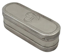Louis XVI Silver Snuff Box. Paris 1785, D. Bourgoin. Discharge Mark of Jean-François Kalendrin, 4.1 troy ounces.