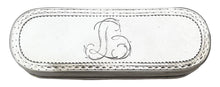 Louis XVI Silver Snuff Box. Paris 1785, D. Bourgoin. Discharge Mark of Jean-François Kalendrin, 4.1 troy ounces.