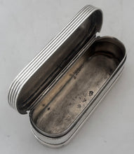 Louis XVI Silver Snuff Box. Paris 1785, D. Bourgoin. Discharge Mark of Jean-François Kalendrin, 4.1 troy ounces.
