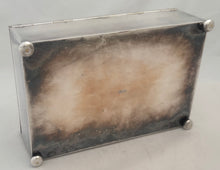Swedish Silver Plated Cigar Box, circa 1929.