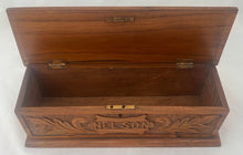 HMS Foudroyant, Nelson's Flagship, Oak Desk Box.