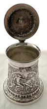 Victorian Silver Plated Neoclassical Tankard. John Grinsell & Sons.