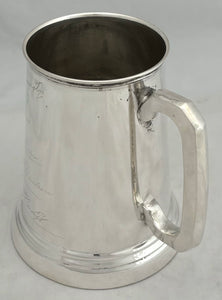 Queen Victoria's Own Madras Sappers and Miners, British Indian Army, Silver Plated Tankard.