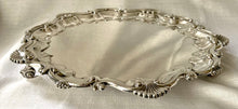 Ornate Silver Plated Salver. Henry Wilkinson & Co., Sheffield, circa 1890 - 1910.
