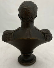 Napoleon Bonaparte, A Late 19th Century Bronze Bust, After Jean Bulio.