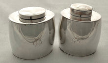 Georgian, George III, Pair of Old Sheffield Plate Tea Caddies, circa 1800 - 1810.