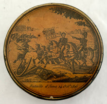 The 1806 Battle of Jena, War of the Fourth Coalition, Early 19th Century Snuff Box.