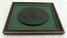 Vice Admiral Viscount Nelson, Black Basalt Portrait Profile Plaque.