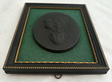 Vice Admiral Viscount Nelson, Black Basalt Portrait Profile Plaque.