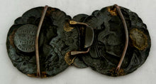 HMS Foudroyant, Art Nouveau Buckle Made Using Ship's Copper.