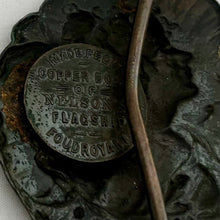 HMS Foudroyant, Art Nouveau Buckle Made Using Ship's Copper.