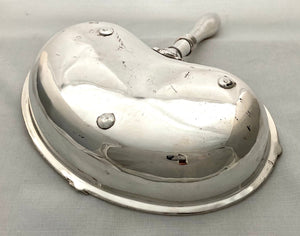 William IV Period Old Sheffield Plate Reniform Heated Serving Dish. Roberts, Smith & Co, Sheffield, circa 1830.
