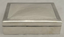 Admiral Lord Louis Mountbatten, 1st Earl Mountbatten of Burma, Silver Cigarette Box.