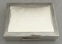 Admiral Lord Louis Mountbatten, 1st Earl Mountbatten of Burma, Silver Cigarette Box.