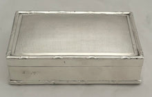 Edwardian Silver Table Snuff Box. Chester 1910 George Nathan & Ridley Hayes. 5.1 troy ounces.