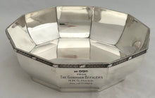 HMS Hood Gunroom Silver Bowl. Sheffield 1923 Walker & Hall. 10.3 troy ounces.