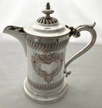 Victorian Silver Plated Tankard Jug. John Sherwood & Sons, Birmingham, circa 1880.