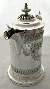 Victorian Silver Plated Tankard Jug. John Sherwood & Sons, Birmingham, circa 1880.