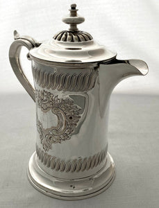 Victorian Silver Plated Tankard Jug. John Sherwood & Sons, Birmingham, circa 1880.