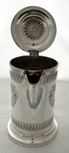 Victorian Silver Plated Tankard Jug. John Sherwood & Sons, Birmingham, circa 1880.