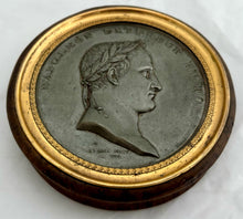 Napoleon Bonaparte Medallion Snuff Box, After J. P. Droz, cica 1810.