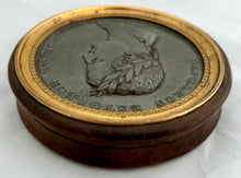 Napoleon Bonaparte Medallion Snuff Box, After J. P. Droz, cica 1810.