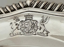 Admiral George Cadogan, 3rd Earl Cadogan, Silver Plate. London, 1833. 19.2 troy ounces.