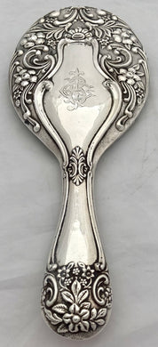 Edwardian Silver Hand Mirror. Sheffield 1904 Walker & Hall.